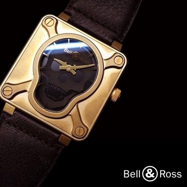 ベル&ロス BR 01 SKULL BRONZE スカル ブロンズ　Bell&Ross｜venire
