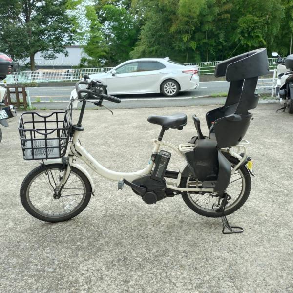 【中古】ヤマハ電動自転車 PAS babby unリヤチャイルド ホワイト（987）2019年モデル