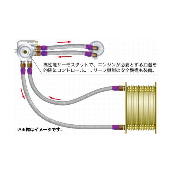 HKS 個人宅発送可能 OIL COOLER KIT BLACK オイルクーラー 汎用