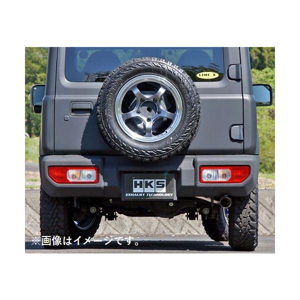 個人宅発送可能 HKS リーガル マフラー SUZUKI ジムニー JB64W R06A 