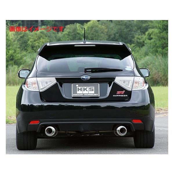WRX STI S4 HKS ハイパワースペックLⅡ マフラー VAB VAG Hi-Power SPEC-L II：WRX S4