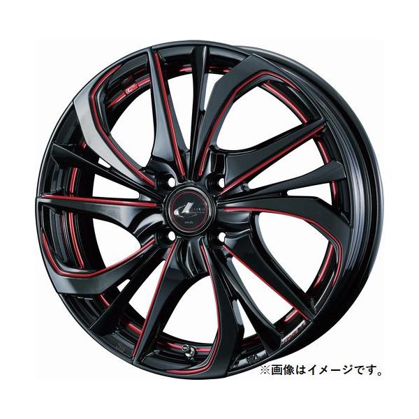 WedsレオニスVT④ WEDS 個人宅発送可能 ウエッズ Weds 16×5.0J +45 4穴 PCD100 BK