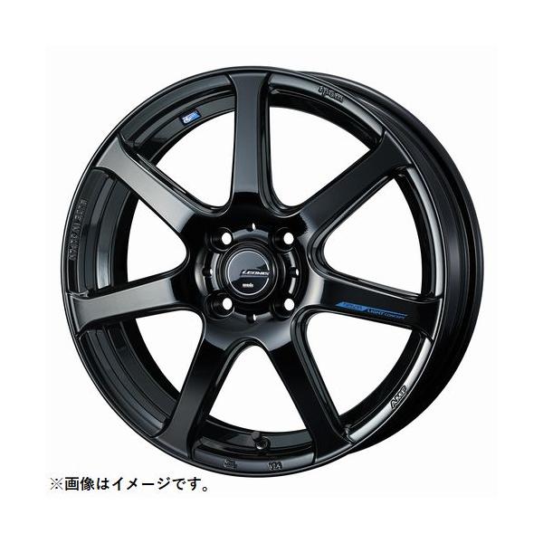 WEDS 個人宅発送可能 ウエッズ Weds 16X6.0J +45 4穴 PCD100 PBK