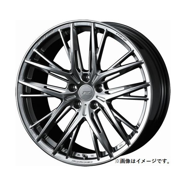 個人宅発送可能 ウエッズ Weds 20X8.5J +38 5穴 PCD114.3 DBK ホイール 1本 F ZERO FZ-5 エフゼロ エフゼットファイブ (40756)