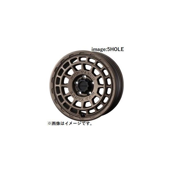 個人宅発送可能 Weds 14X4.5J +45 4穴 PCD100 FBRO ホイール 1本 MUD VANCE X TYPE F マッドヴァンス エックス (41552)