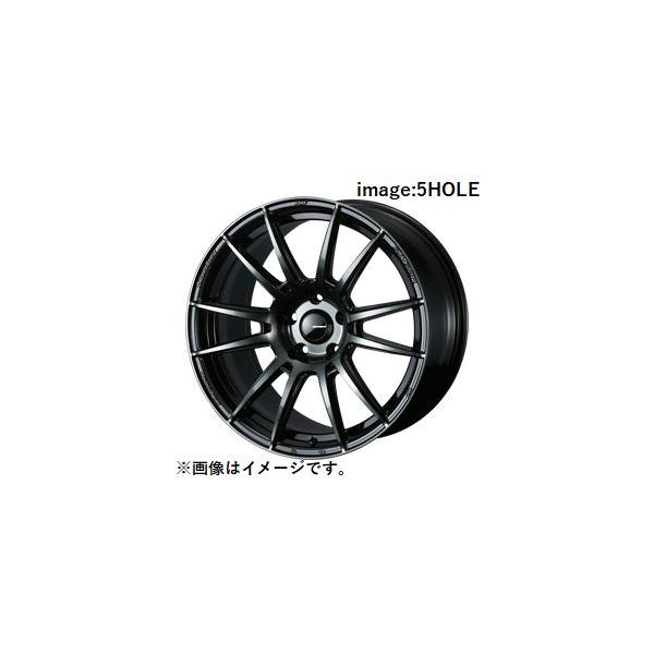 個人宅発送可能 Weds ウエッズスポーツ 18X9.5J +38 5穴 PCD114.3 WBC ホイール 1本 SA-62R エスエー ロクニーアール (41776)