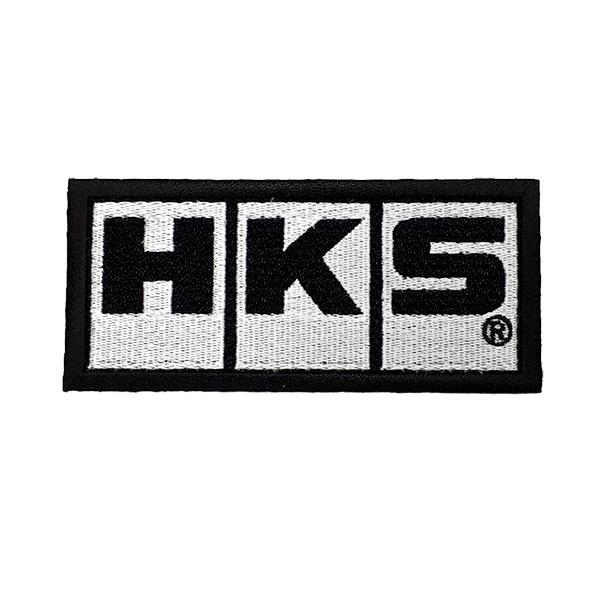 HKS プレミアムグッズ PATCH LOGO WHITE PREMIUM GOODS (51003