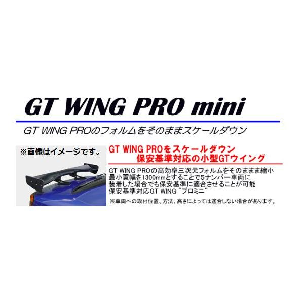 個人宅発送可能 SARD サード GT WING ウイング 汎用 GT WING PRO mini
