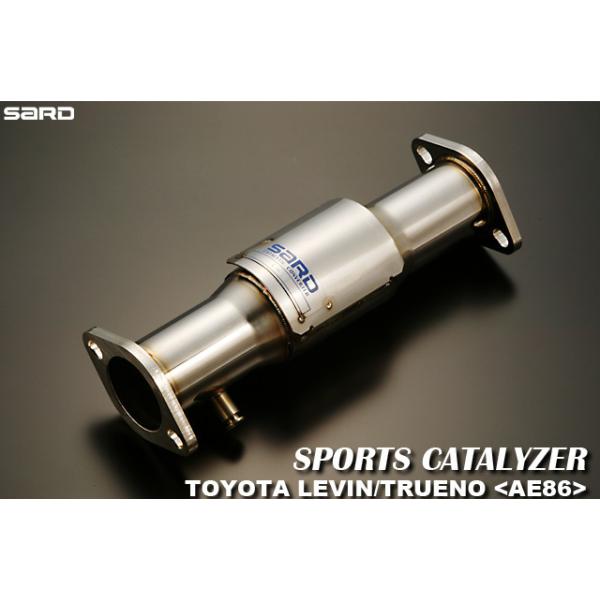 自動車関連業者直送限定 SARD サード スポーツキャタライザー TOYOTA トヨタ レビン トレノ AE86 4A-GEU (89032)