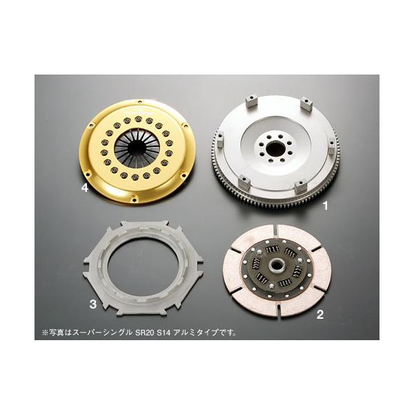 日産（NISSAN） OS技研 スーパーシングル クラッチ アルミカバータイプ