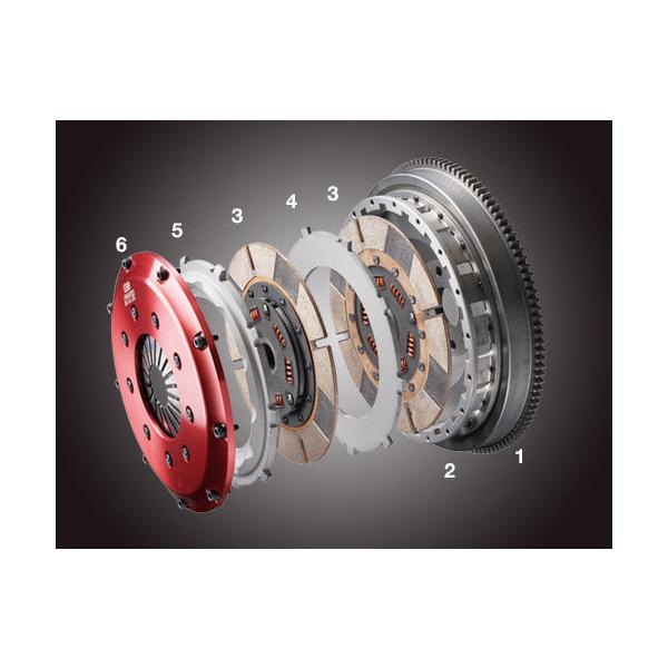 日産 OS技研 OS-STR ツインプレート クラッチ STR2CD S15 シルビア