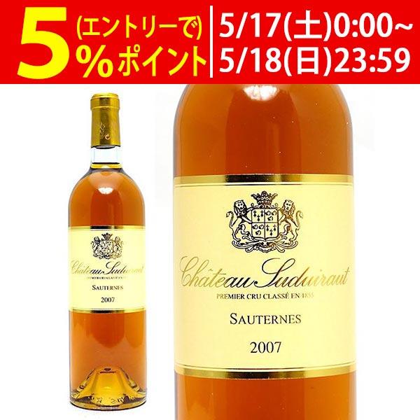 2007 シャトー スデュイロー 750ml ソーテルヌ第1級 フランス 2007 シャトー スデュイロー 750ml ソーテルヌ第1級 フランス