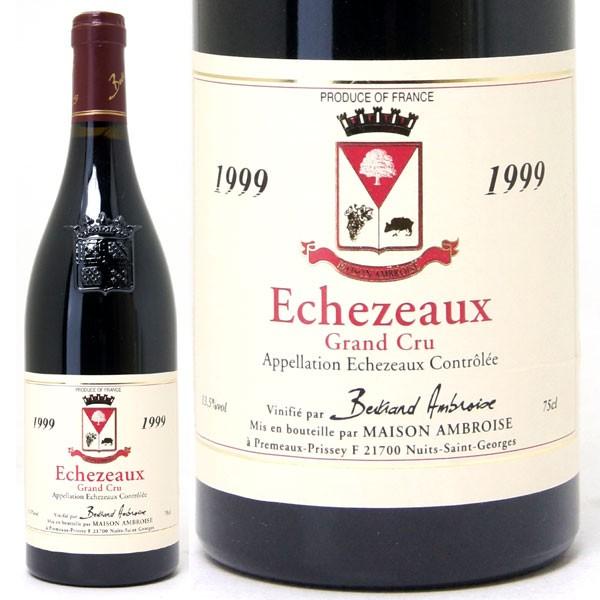エシェゾー (592) （アウトレット）1999 特級畑 ラベルしわ、傷 750ml