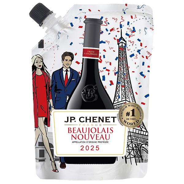【新品未開封中身あり】ボジョレーヌーヴォー　ワイン樽　15L 蛇口&台座付き U 2025 ボジョレー ヌーヴォー イージーパック 187ml JP シェネ