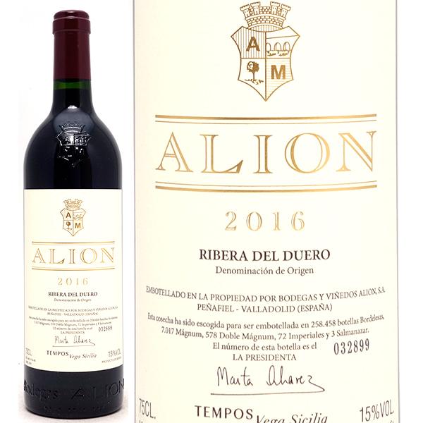 2016 アリオン 750ml ボデガス イ ビニェードス / ベガ シシリア