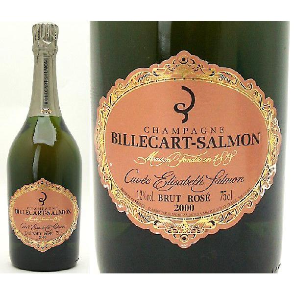 2000 キュヴェ・エリザベス・サルモン ブリュット・ロゼ 750ml -ラベル