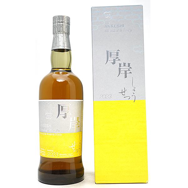 [週末限定価格] 厚岸 ブレンデッドウイスキー　小雪2023 2023 厚岸 ブレンデッド ウイスキー 小雪 厚岸醸造所 48度 箱付 700ml