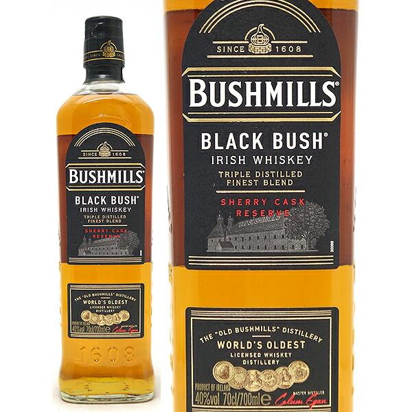 ブッシュミルズ ブラック ブッシュ 40度 700ml 正規品 アイリッシュ
