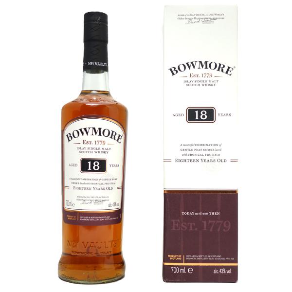 roku BOWMORE18年スコッチウイスキー 700ml 度数:43% ボウモア