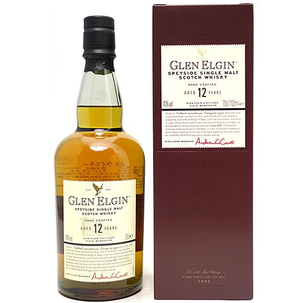グレンエルギン12年Glen Elgin シングルモルトウイスキー 700ml グレン エルギン 12年 シングルモルト 43度 箱付 700ml 正規品