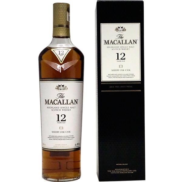 ザ マッカラン 12年 シェリーオーク シングルモルト 40度 700ml ザ マッカラン 12年 シェリーオーク シングルモルト 40度 700ml