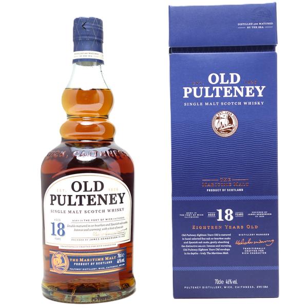 オールド プルトニー 18年 シングル モルト 46度 箱付 700ml 正規品