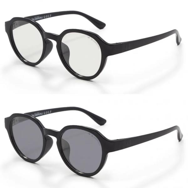 サングラス ケース付 ELEBROU GOLF BLACK NATURE SHINE（調光レンズ
