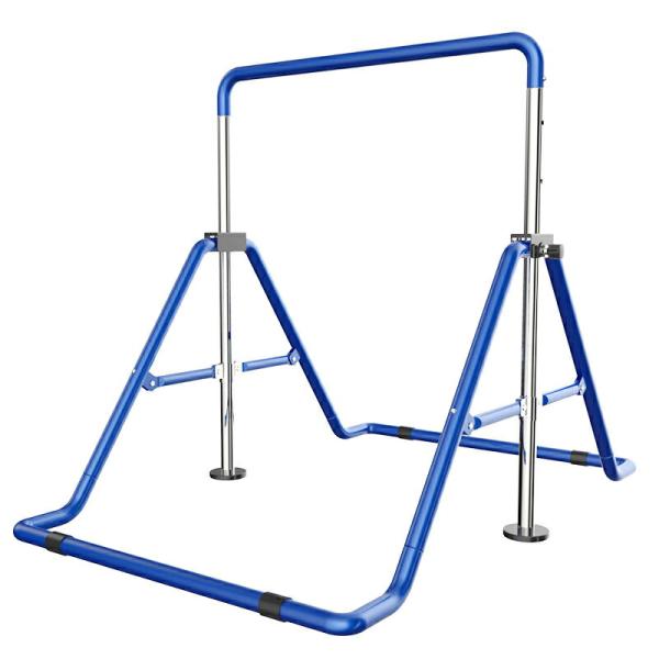 ■商品名VeroMan 鉄棒 折りたたみ鉄棒 子ども用 室内遊具 多機能 折りたたみ式 子供逆上がり 高さ調節可 4段階高さ調節 体操 室内用 屋外使用可 耐荷重 100kg■カラーブルーピンク■サイズ108cmｘ148.5cmｘ85cm〜...