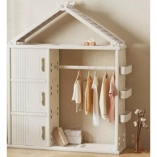 モモナチュラル パイン材 ハンガーラック 収納 ワゴン 子供部屋 ZR24183 モモナチュラル パイン材 ハンガーラック 収納 ワゴン 子供部屋