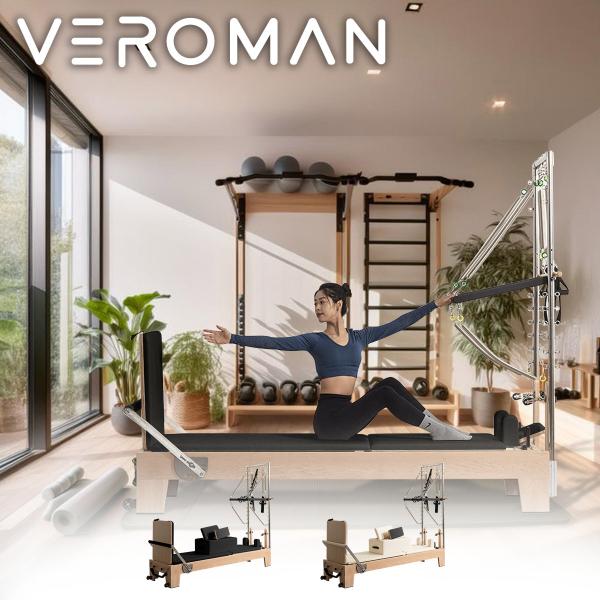 【マウイ】木製リフォーマー ピラティス用 veroman-jp_45827782832