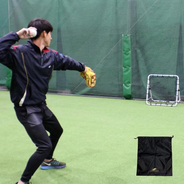 野球 守備練習 フィールディング ネット・イレギュラー グラブ袋付き ピッチング練習 ＦＰＮ−８０８６Ｆ２ ?