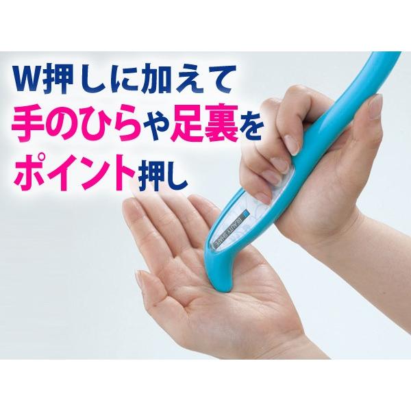 ツボ押し ツボ押しグッズ ララ ビューティシェイプ W押し 肩 背中用