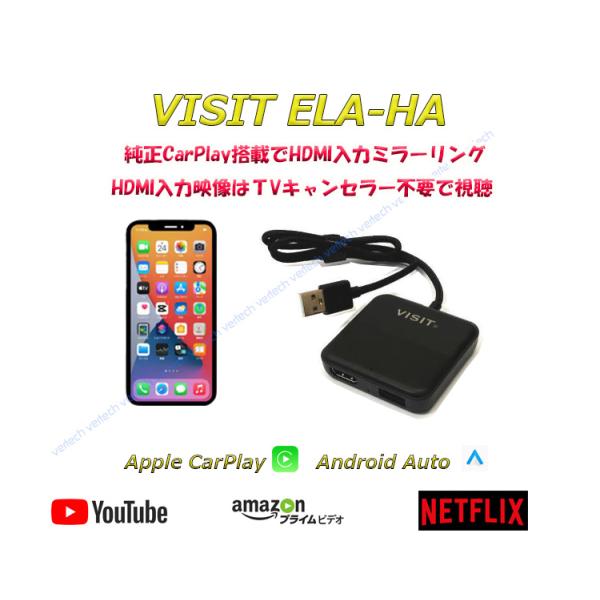 TOYOTA VISIT ELA-HA CarPlay ノア ヴォクシー 220系クラウン