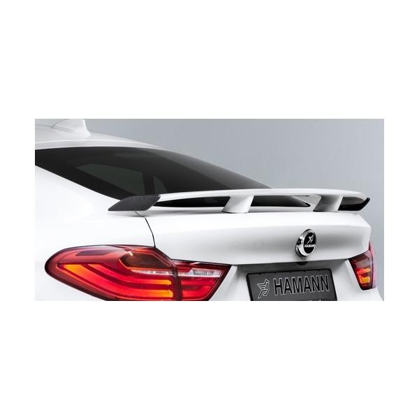 HAMANN n[} BMW X4 f26 AECO Rear Wing / Side flaps in carbon Black