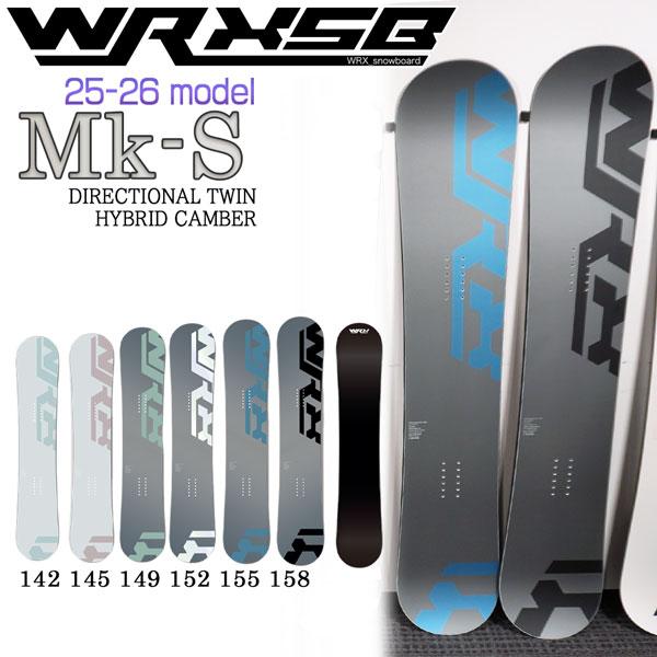 WRX mk-s スノーボード 158MW 25-26モデル 25-26 WRX SB / Mk-S (ダブルアールエックス) ・スノーボード≪2025-2026≫