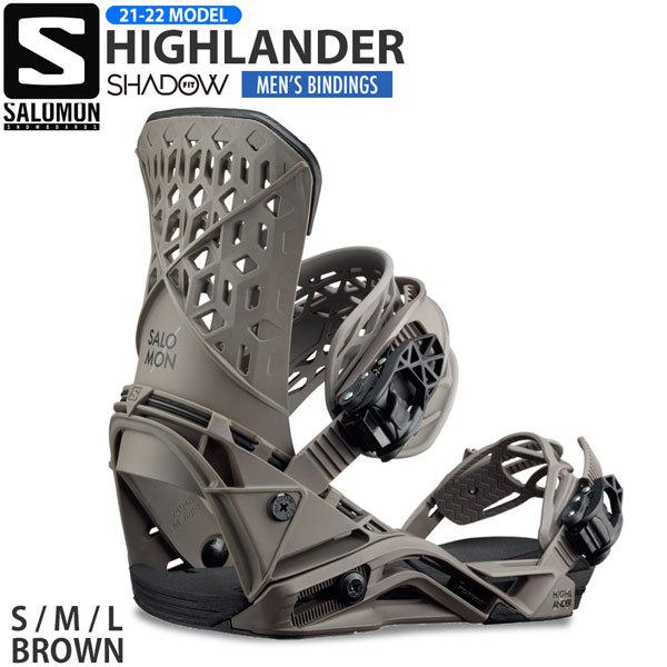 SALOMON HIGHLANDER Mサイズ 21-22 ブラウン-