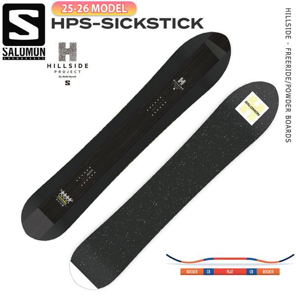 【正規代理店商品】●BRAND：SALOMON サロモン●品番：L47945000●品名：HPS-SICKSTICK シックスティック ●サイズ：145cm/ 149cm/ 153cm/ 156cm/ 159cm/ 163cm 25-26 ...