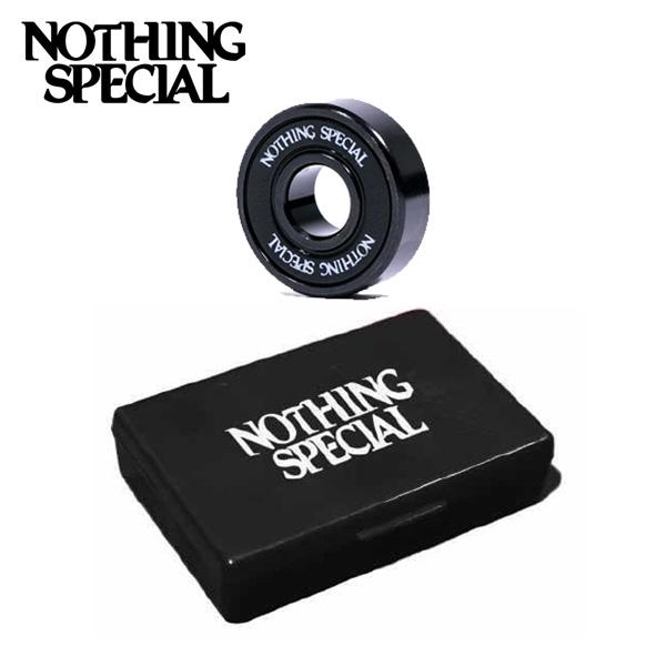 �X�P�[�g�{�[�h �x�A�����O NOTHING SPECIAL BEARINGS BLACK ABEC 9 �u���b�N�P�[�X �i�b�V���O�X�y�V���� ���[���֔z��