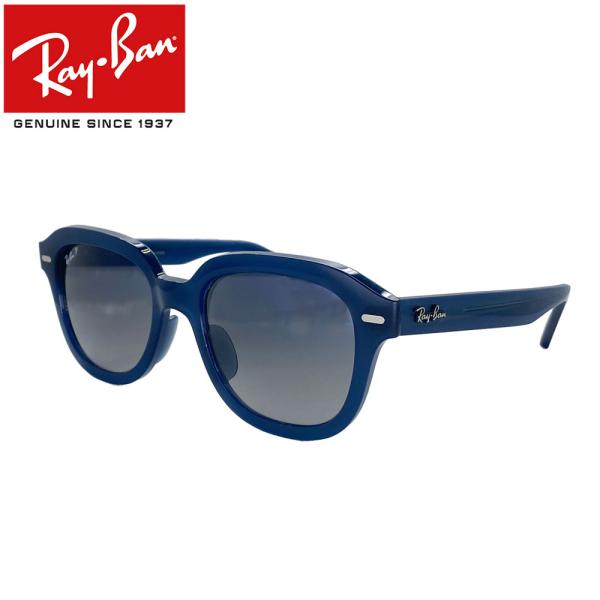 Ray-Ban ブラックフレーム ブルーレンズ サングラス Ray-Ban レイバン サングラス RayBan ERIK フレーム/OPAL DARK