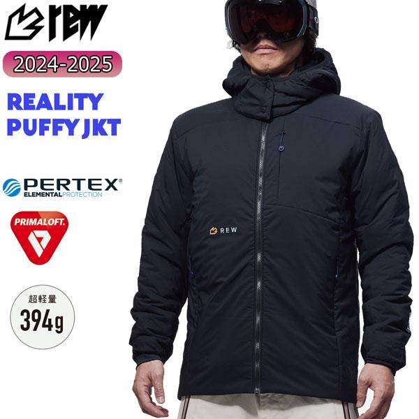 REW スノーボード ウェア 24-25 アールイーダブリュー REALITY PUFFY 