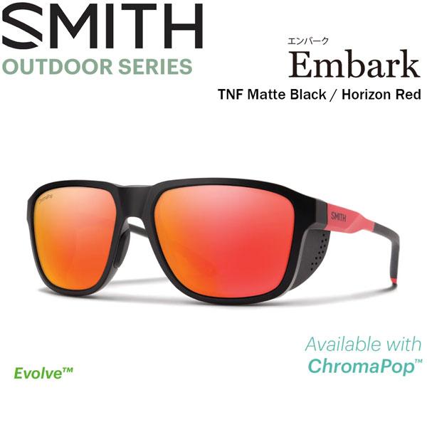 サングラス 眼鏡 SMITH スミス EMBARK エンバーク TNF MATTE BLACK