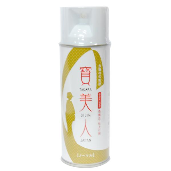 KAMINAGA 衣類の化粧直しスプレー 420ml 寶美人 色修正 仕上げ剤 (ノーマル)