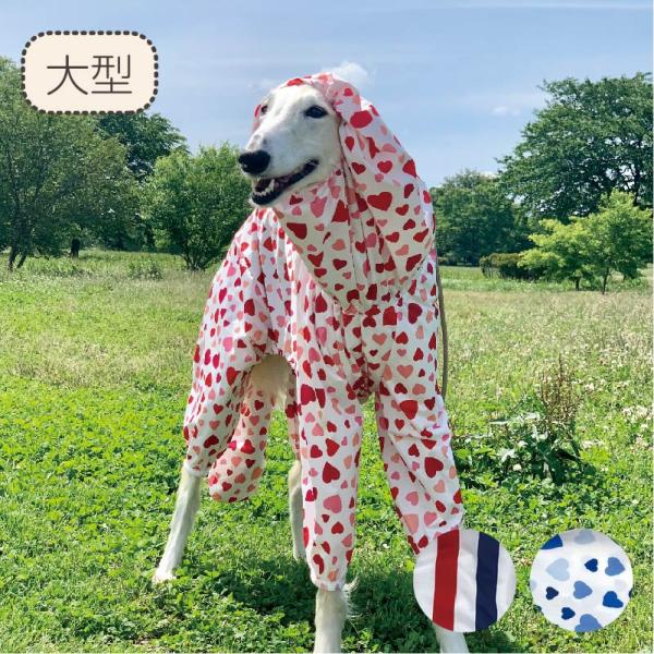 大型犬用サイズ　8号 10号 12号【カラー展開】ハートピンク、ハートブルー、トリコロールポリエステル 100％2022年、VERYのレインコートが装いも新たに登場！※この商品はネコポス配送に対応しておりません※既存モデルと違って‥リードホ...