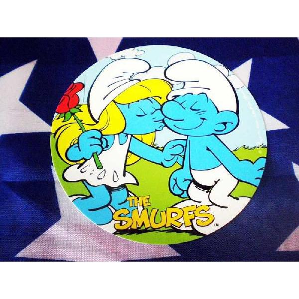 スマーフ スマーフェット ステッカー キス002 直径約９センチの円形タイプ Smurf Buyee Buyee Japanese Proxy Service Buy From Japan Bot Online