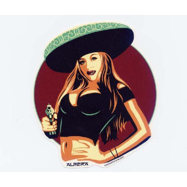 Machita 女性ガンマン アメリカンステッカー 耐水加工 Uv加工 検証済み 直輸入品 11 アメリカン雑貨 ベリーベリー 通販 Yahoo ショッピング