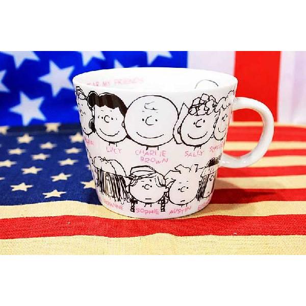 スヌーピー マグカップ 愉快な仲間達 デカマグシリーズ 陶器製 Peanuts アメリカ 雑貨 アメリカン雑貨 13 アメリカン雑貨 ベリーベリー 通販 Yahoo ショッピング
