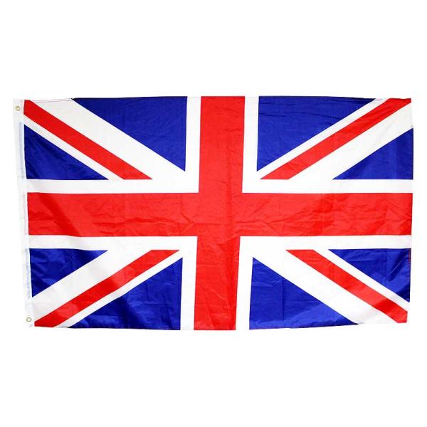 ユニオンジャック フラッグ 旗 イギリス 国旗 ポリエステル製 約１５０×９０ｃｍ イギリス 雑貨 インテリア メール便送料無料