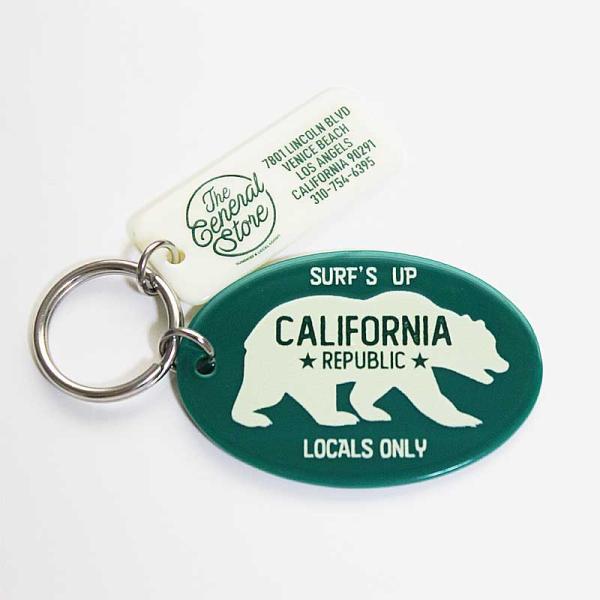 ググッと来る小物のご紹介♪案外とこんな小物で差が付きます♪１９６０年代〜７０年代のサーフカルチャーをテーマにしたレトロなカラーリングが特徴のアクリル製のキーホルダーです★当時、様々なショップさん、ストアさんで、もらえた販促品の復刻版です♪キ...