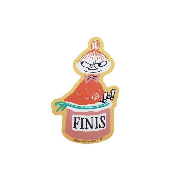 ムーミン リトル・ミイ ジャム柄 ミイ グッズ 雑貨 キャラクター ポップ シール 耐水 防水
