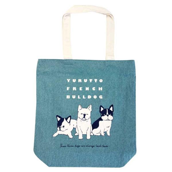 フレンチブルドッグ 雑貨 トートバッグ A４すっぽり 肩掛け可能 男女兼用 犬 ペット フレブルグッズ お散歩バッグ